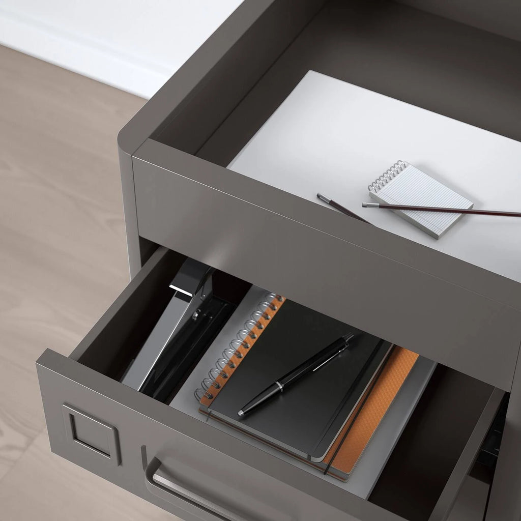 Dark Gray Drawer Unit on Casters F11332