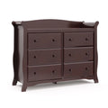 6 Drawer Double Dresser X519038
