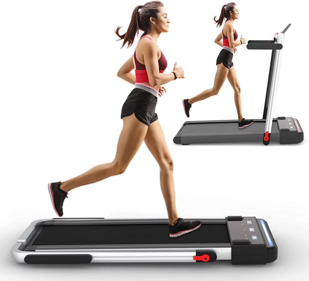 2 in 1 Folding Portable Under Desk Treadmill J98156