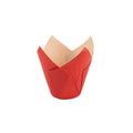 Grease-Proof Tulip Baking Cup 2 inch Base Diameter x 2.13 inch High to 3.5 inch High T5345