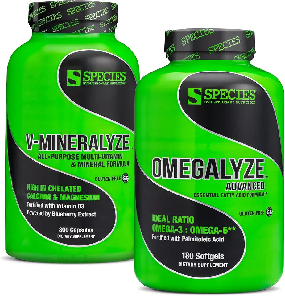 Essential Fatty Acid Formula and Multivitamin with Vitamin C, D3, and Antioxidants P3242