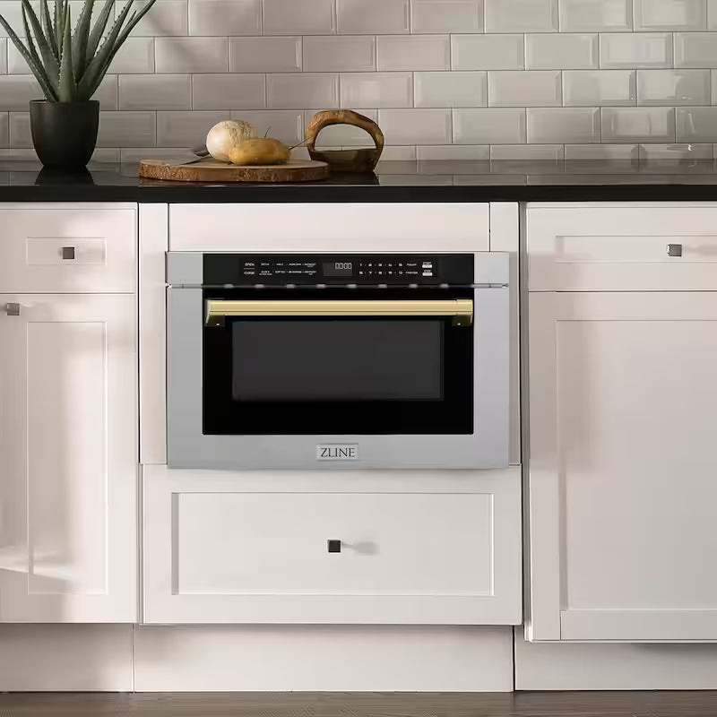 24 in. Built-In Microwave Drawer Stainless A77140