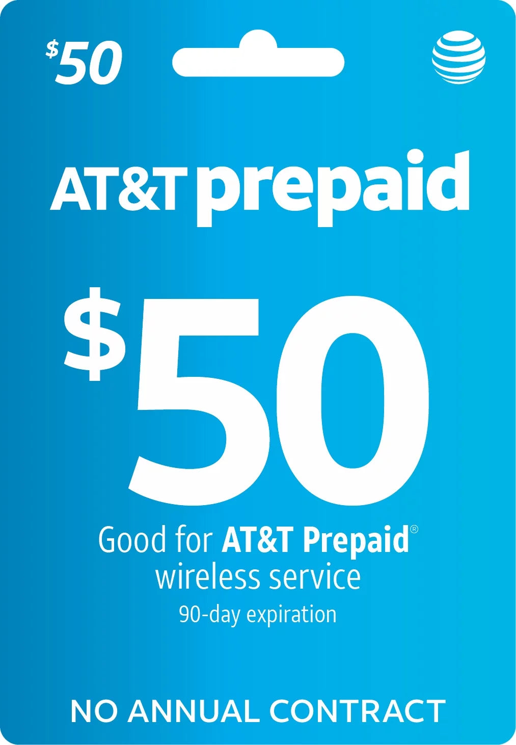 Prepaid $50 Top Up M922417