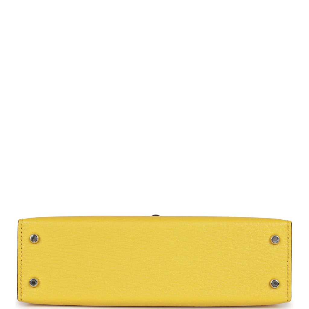 Jaune de Naples Verso Chèvre Palladium Hardware Bag U6881