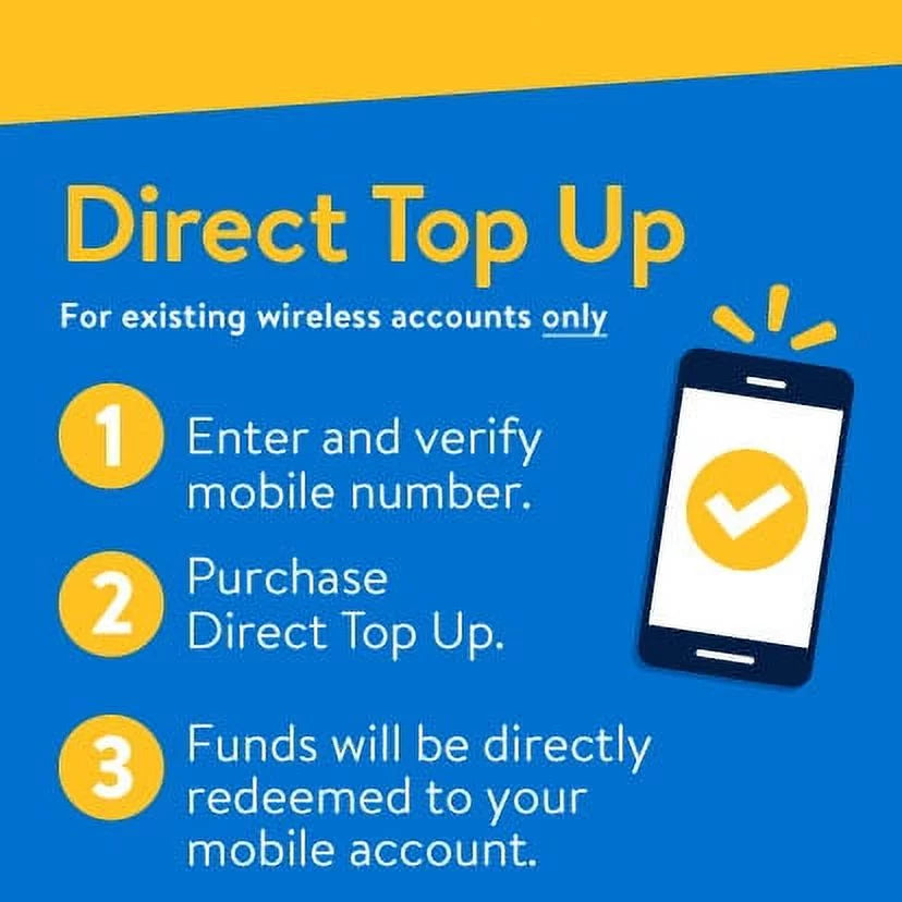 Prepaid $50 Top Up M922417