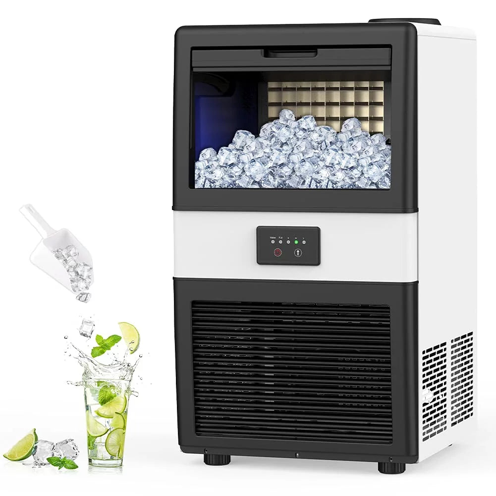 100 lbs Stainless Steel Commercial Ice Machine S6104