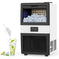 100 lbs Stainless Steel Commercial Ice Machine S6104