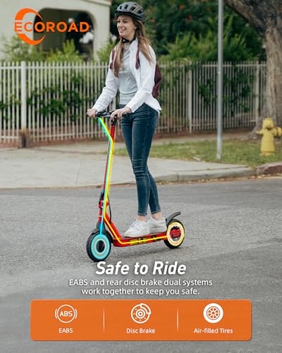 400W 19 MPH 15 Miles 8.5" Pneumatic Tires Foldable Electric Scooter A927
