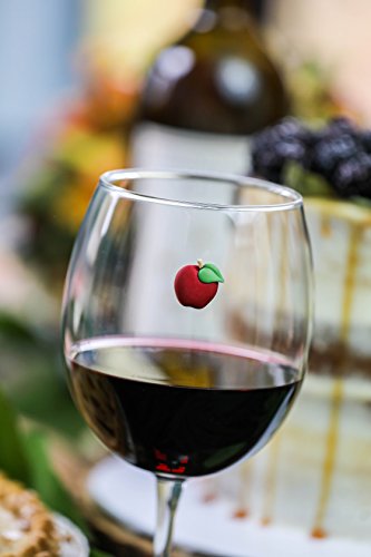 Magnetic Wine Glass Charms Set of 12 Drink Markers S271974