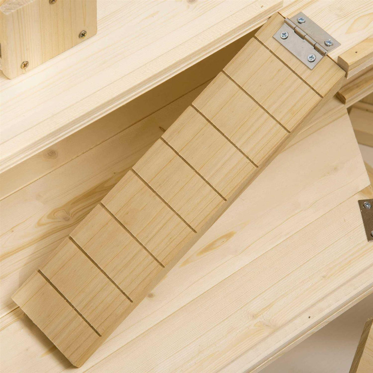3 Tier Wooden Hamster Cage with Slide P380