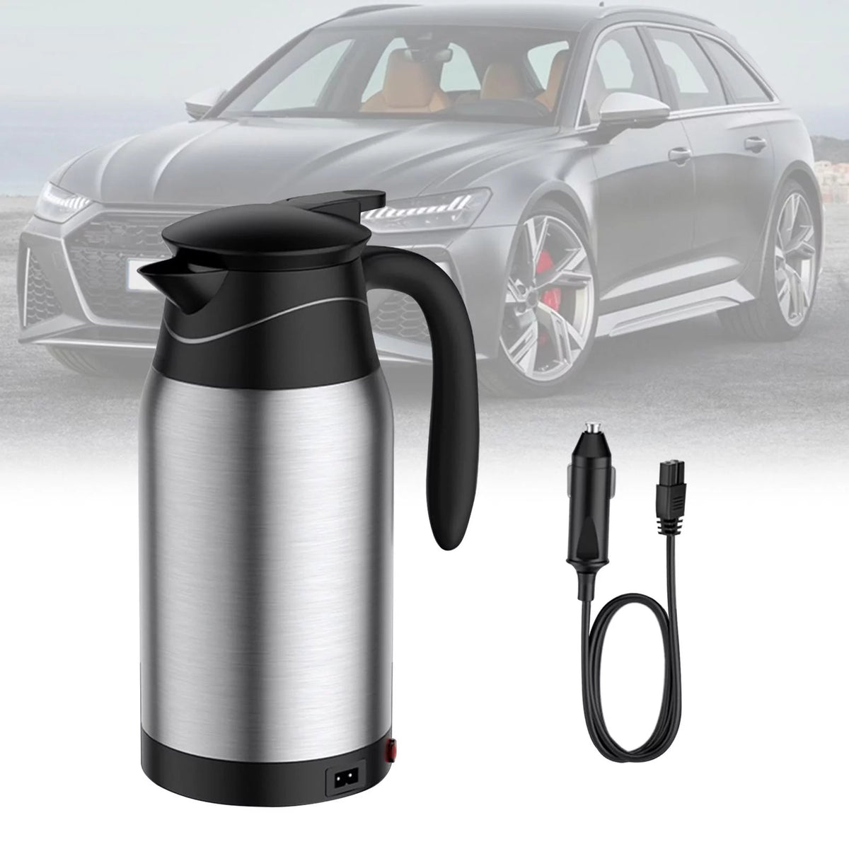 12V 24V 1L Portable Car Kettle T668048