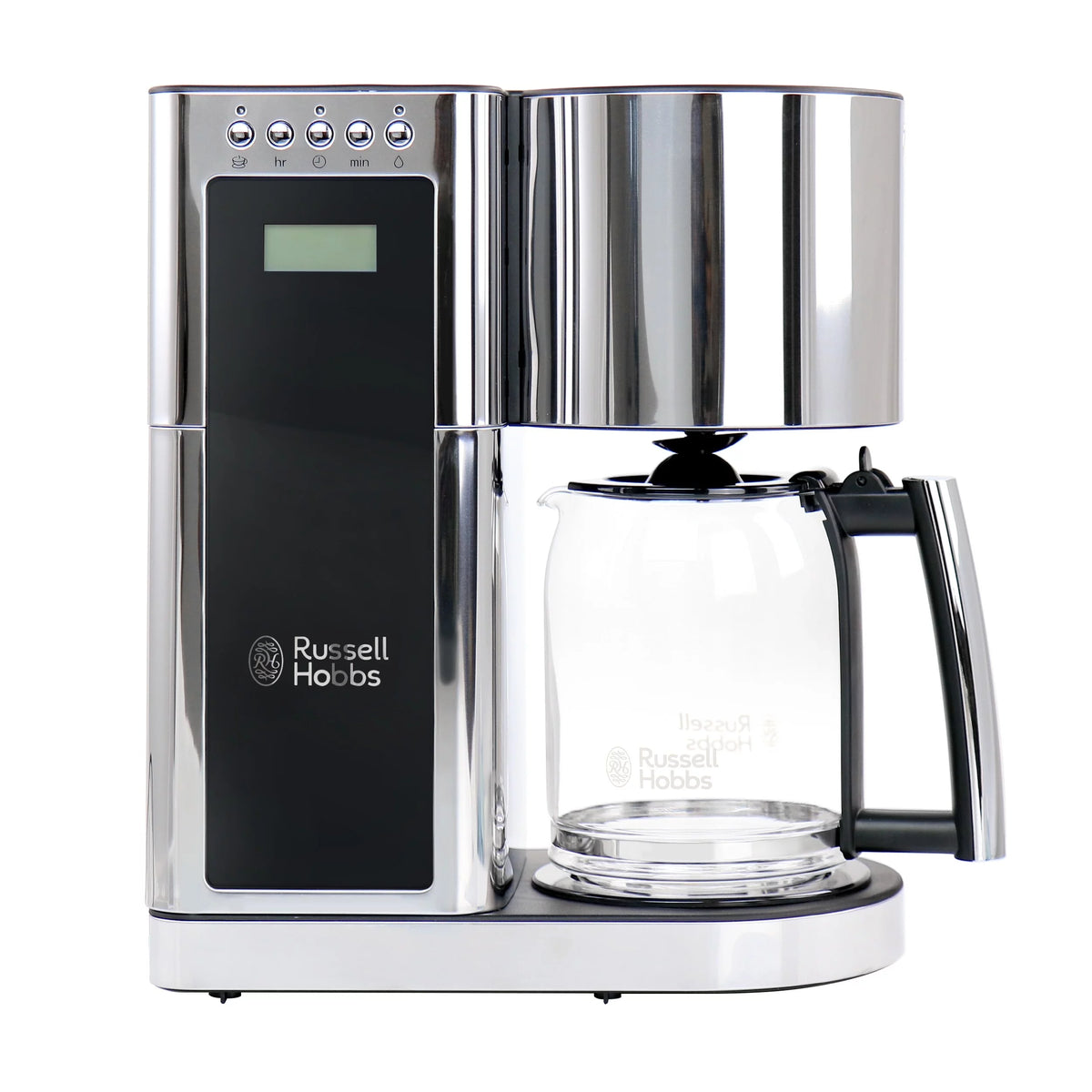 Chrome Glass 8 Cup Coffeemaker A5773