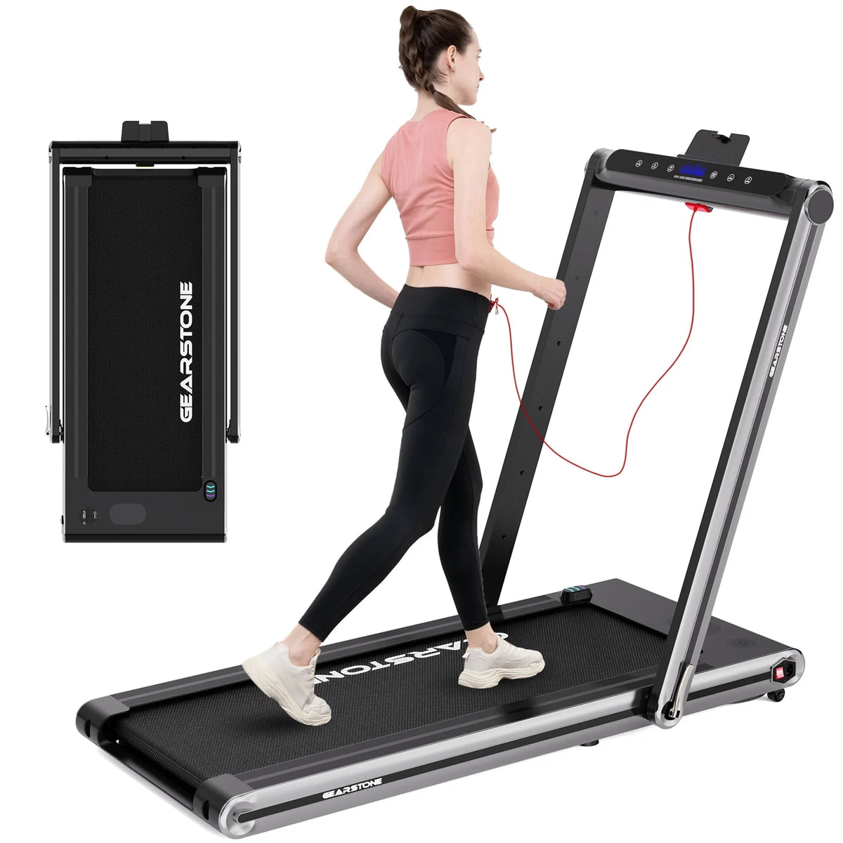 2 in 1 Folding Treadmill B76675