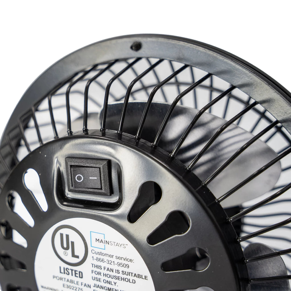 4 inch USB Powered Desktop Fan Black K10728