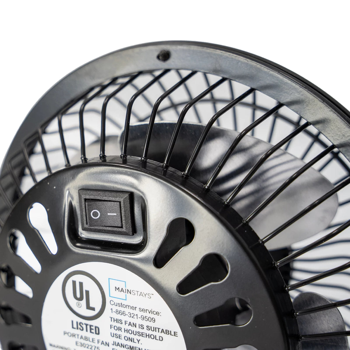 4 inch USB Powered Desktop Fan Black K10728