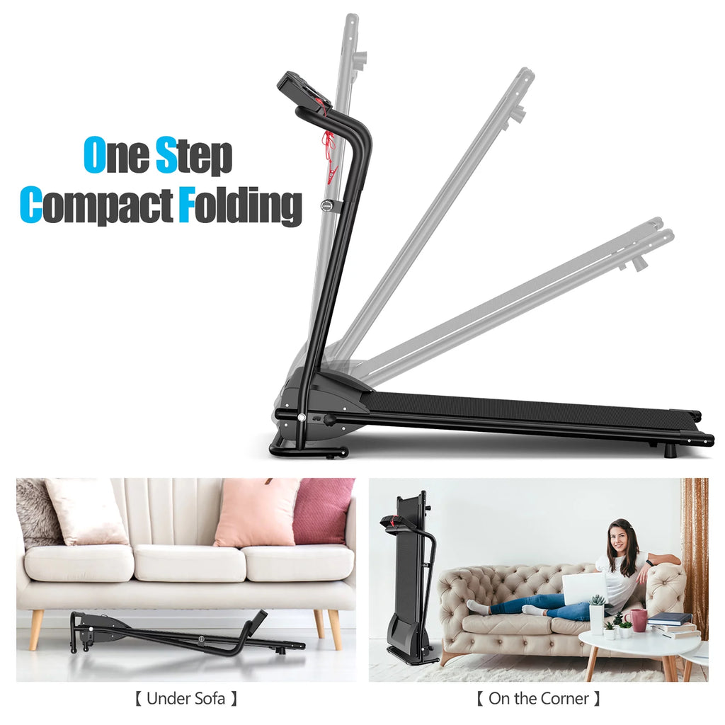 1HP Electric Folding Treadmill M24038