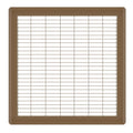 Imperial Brown Heavy Gauge Steel Floor Grille A19423