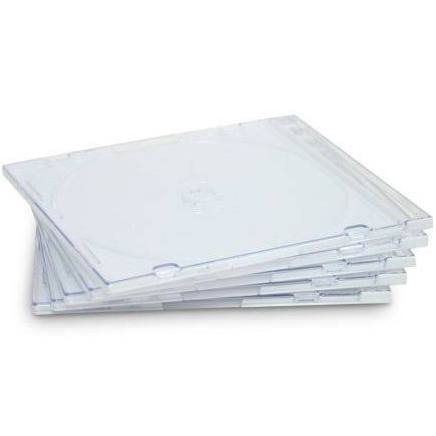 400 Slim Assorted Color CD Jewel Cases S144714