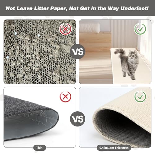 71x15.8 Thickened Cat Wall Climbing Carpet with 16 Fixed Nails L262761