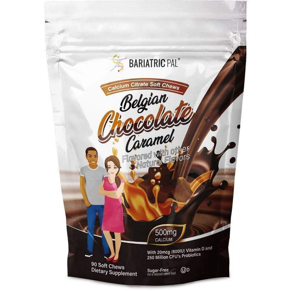 3-Month Supply Iron Free Bariatric Multivitamin Capsules and Calcium Citrate Soft Chews O40671