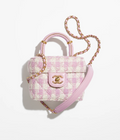 Pink & Ecru Vanity Case U880887