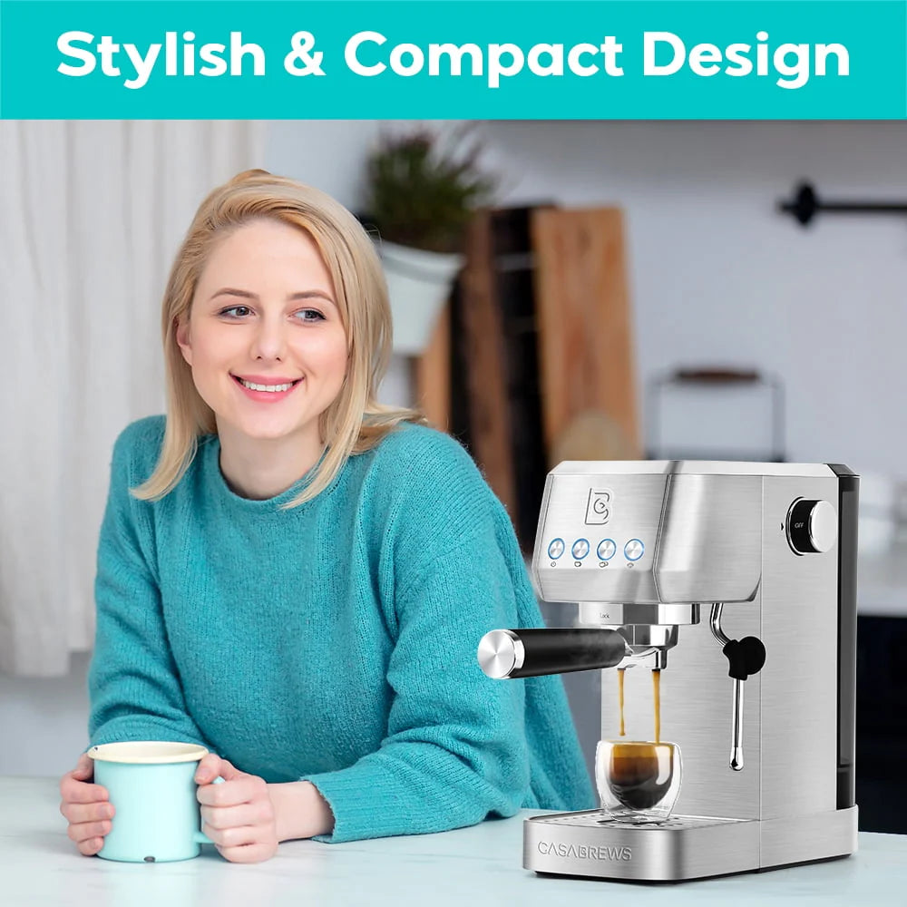 20 Bar Espresso Machine with Milk Frother F1693