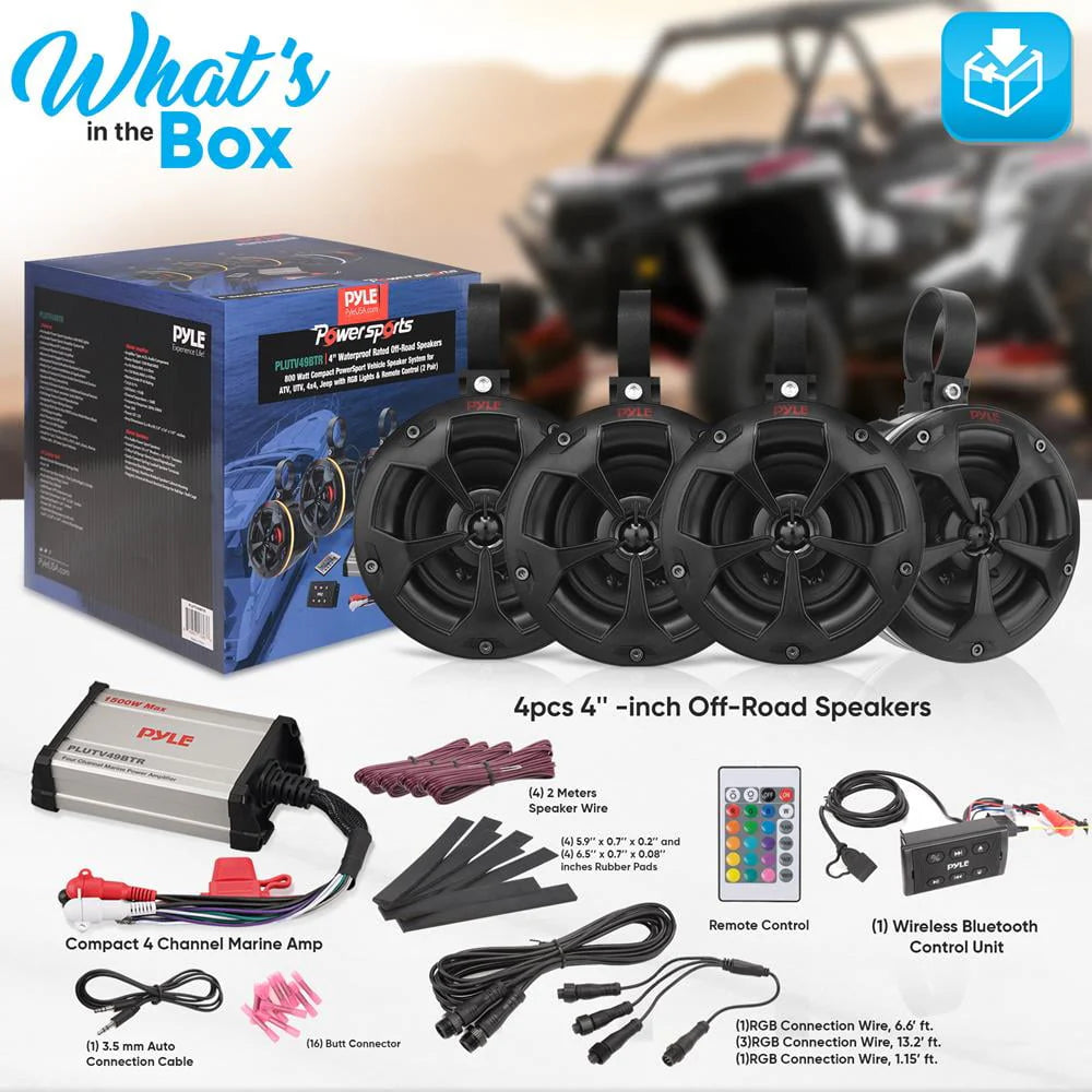 Bluetooth Off-Road Speakers S79626