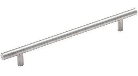 Satin Nickel Cabinet Hardware Bar Handle Pull 8-7/8 inch G18077