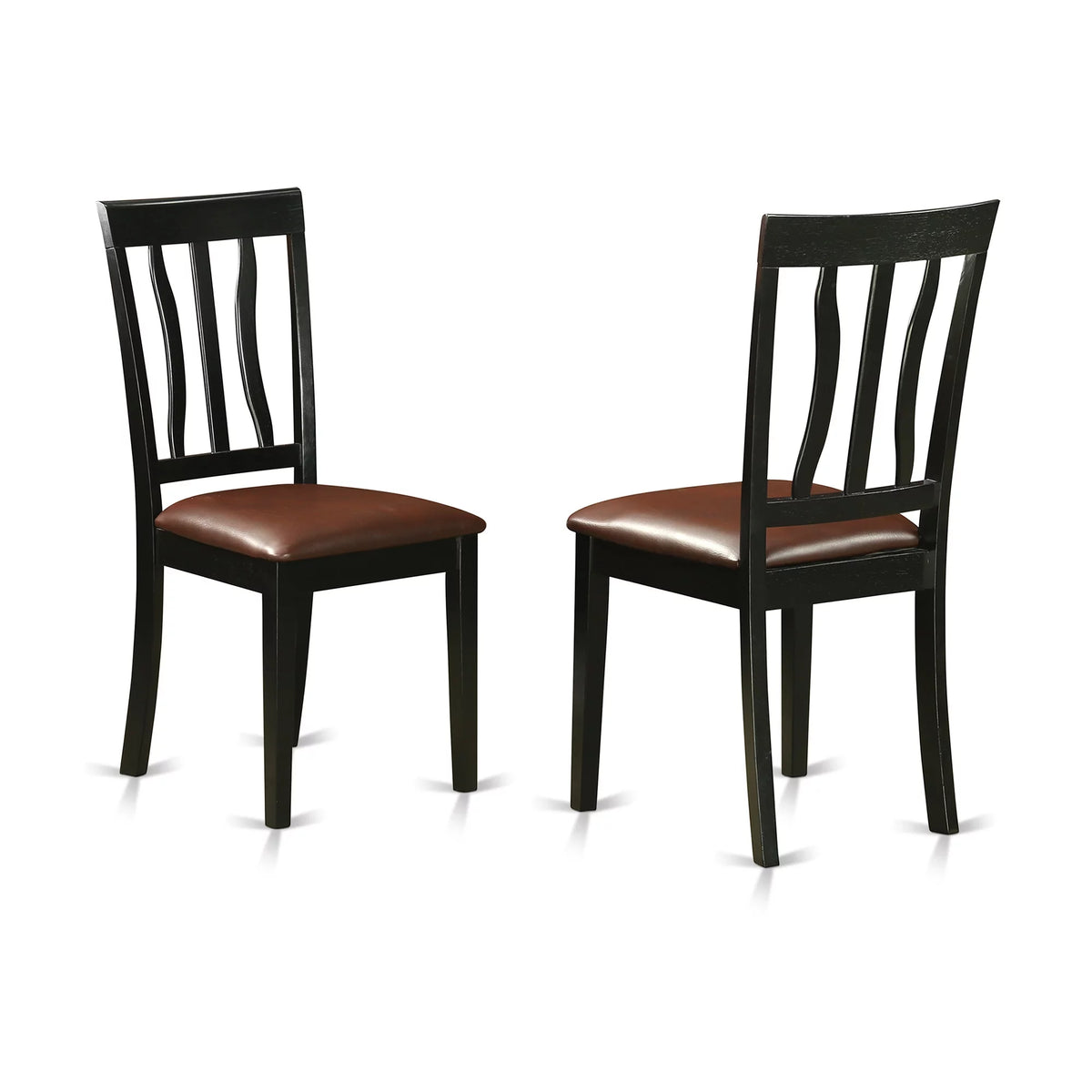 5 PC Dining Table with 4 Wooden Dining Chairs G59924