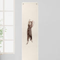 71x15.8 Thickened Cat Wall Climbing Carpet with 16 Fixed Nails L262761