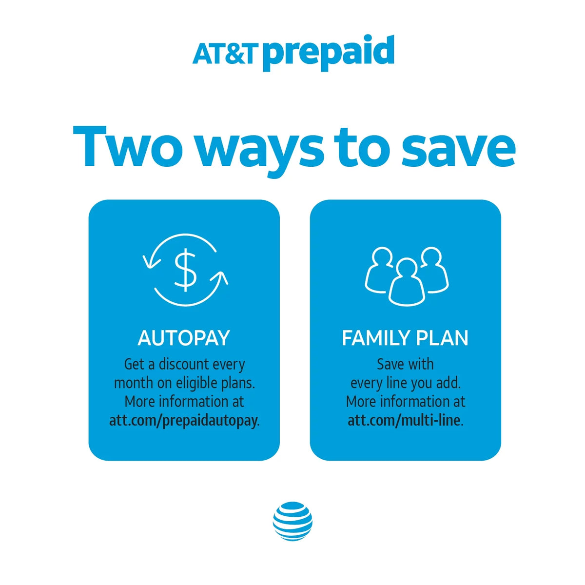 Prepaid $50 Top Up M922417