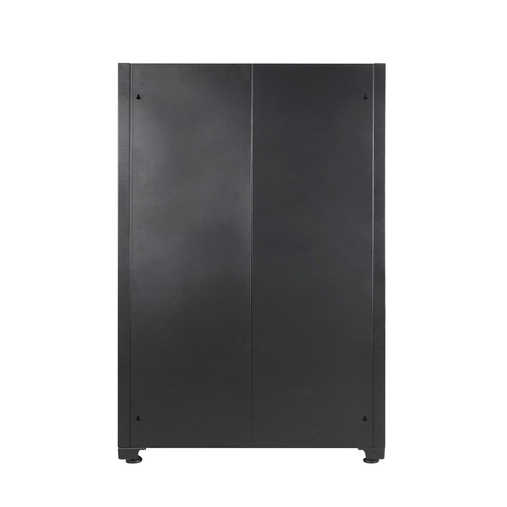 48-inch Black Metal Garage Storage Cabinet Y6426