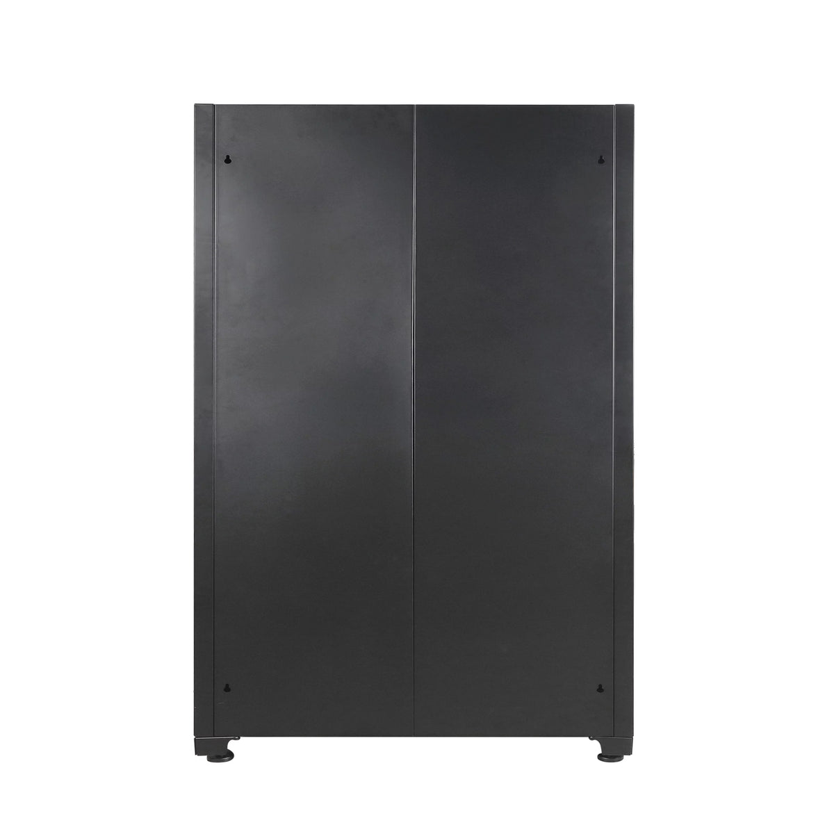 48-inch Black Metal Garage Storage Cabinet Y6426