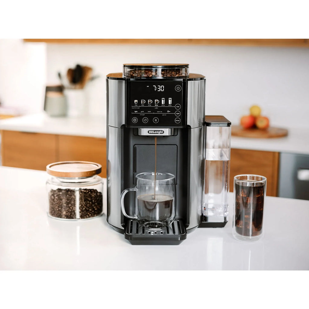 Single-Serve Drip Coffee Maker with Built-In Grinder O95671