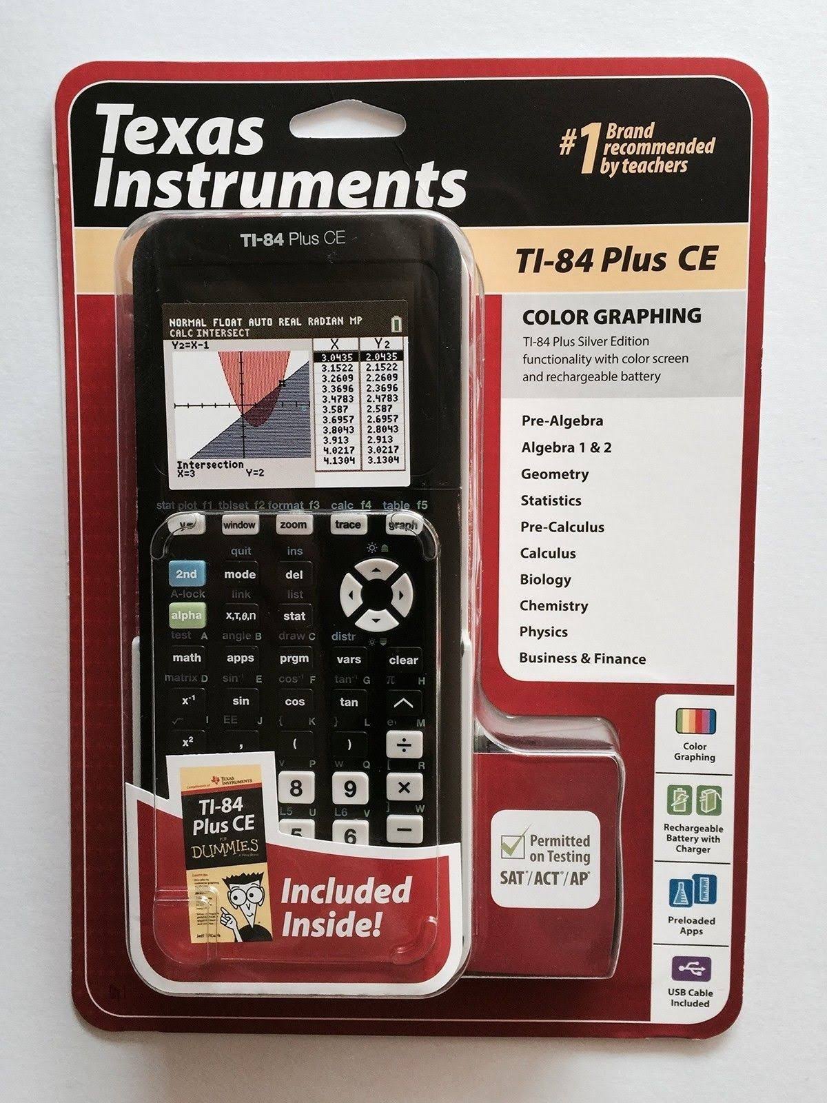 Black Graphing Calculator U7477