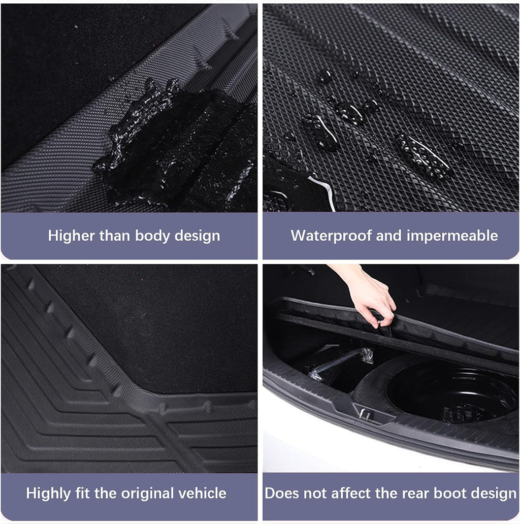 Black TPO All Weather Cargo Liner Y875814