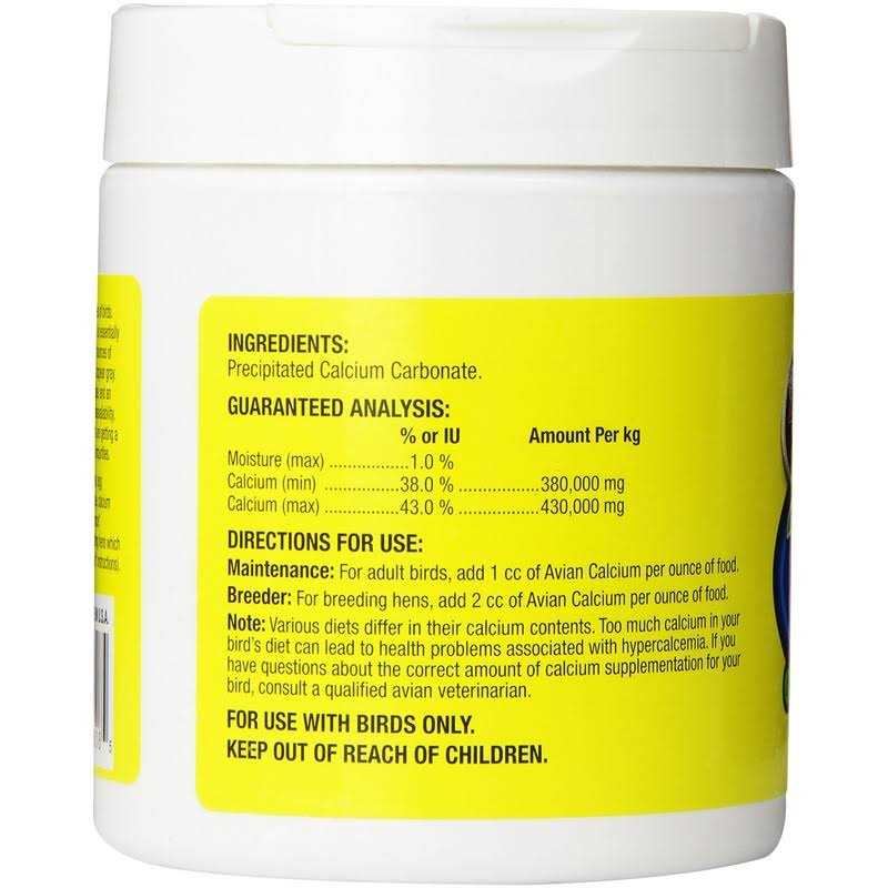 Avian Calcium A511