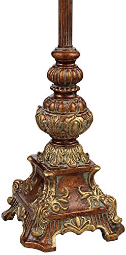 Set of 2 Gold Candlestick Table Lamps Z6094