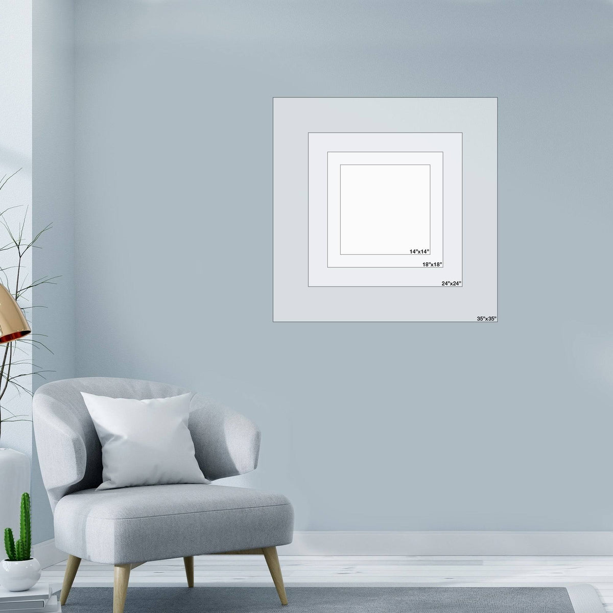 Abstract Stripes Canvas R94614