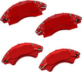 Red Brake Caliper Covers Set of 4 K82726