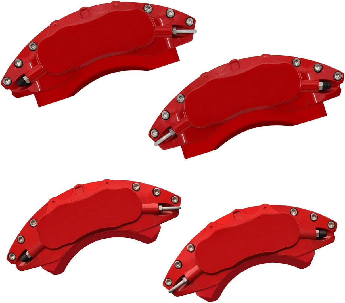 Red Brake Caliper Covers Set of 4 K82726