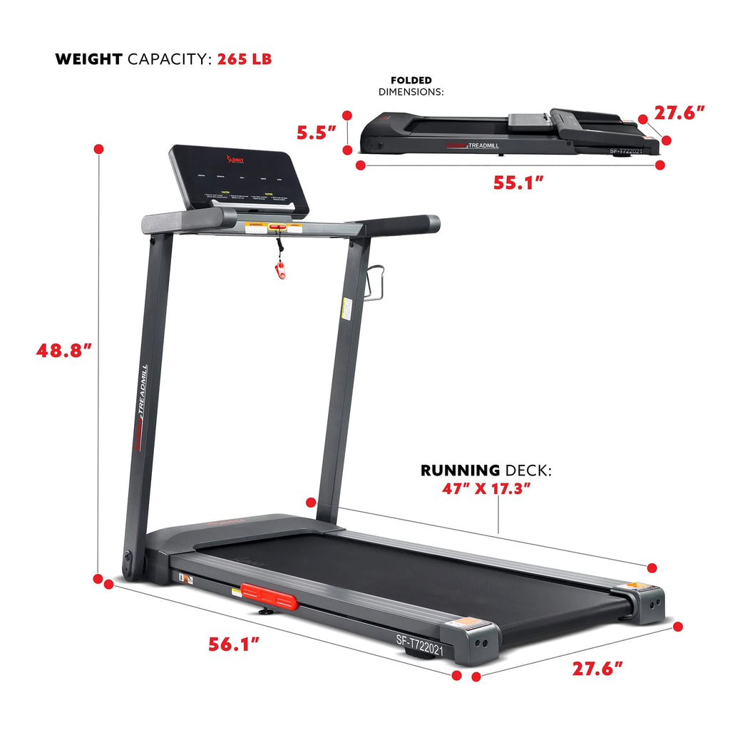 Slim Treadmill with Bluetooth F479