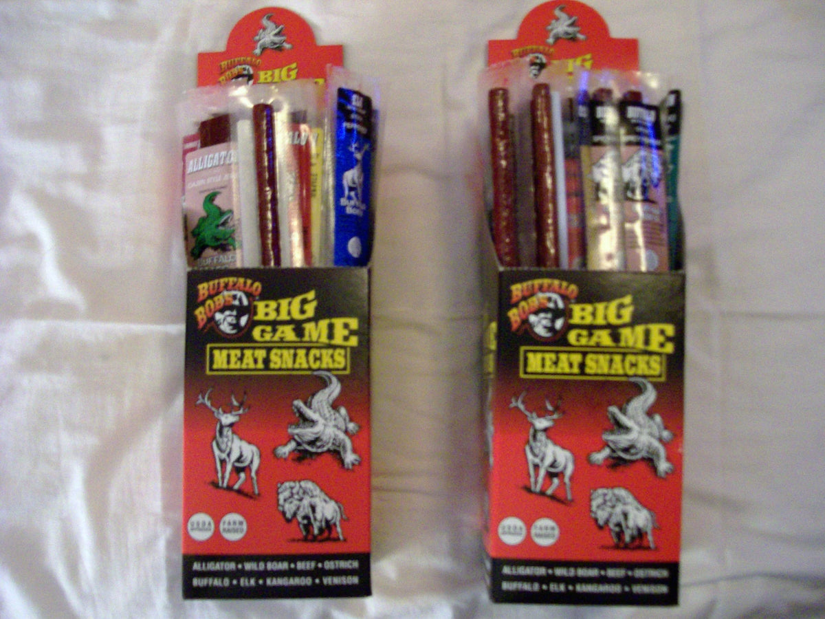 Wild Game Beef Jerky Venison Teriyaki Sticks 10 Pack M7424
