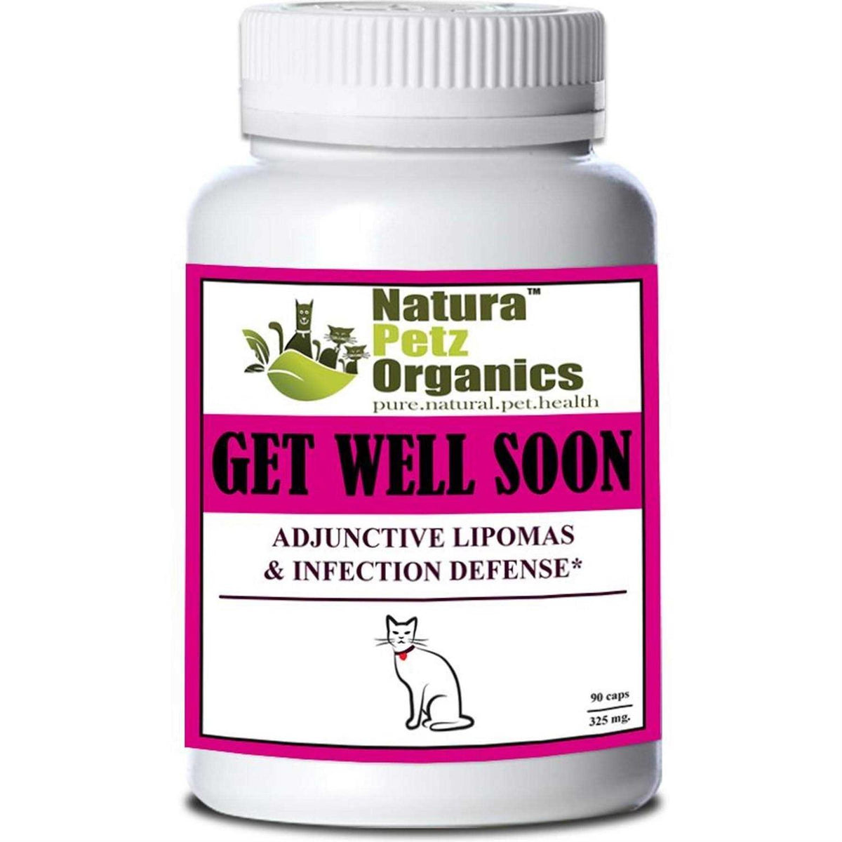 Organic Pet Adjunctive Lipoma + Infection Defense Caps 325 mg W5508