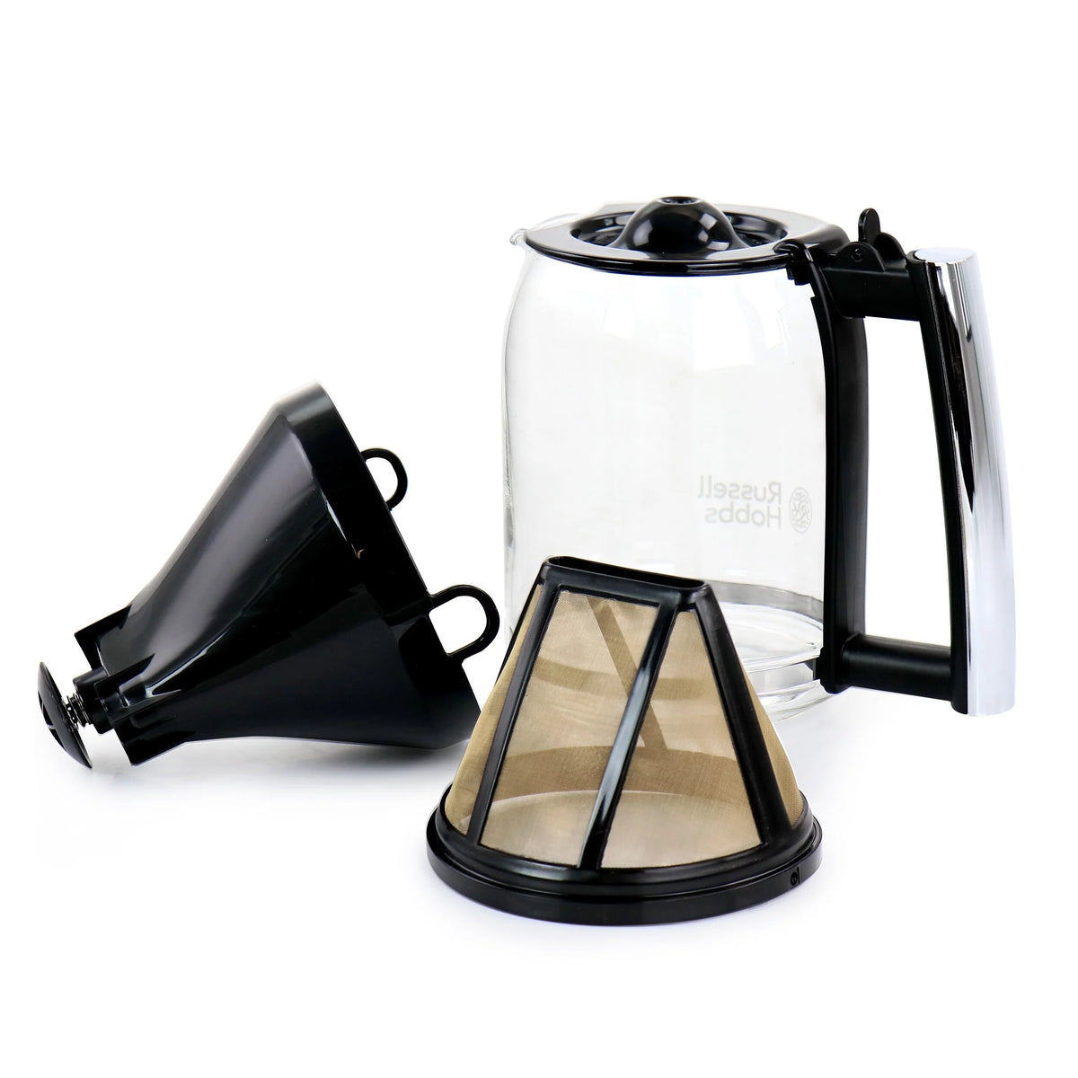 Chrome Glass 8 Cup Coffeemaker A5773