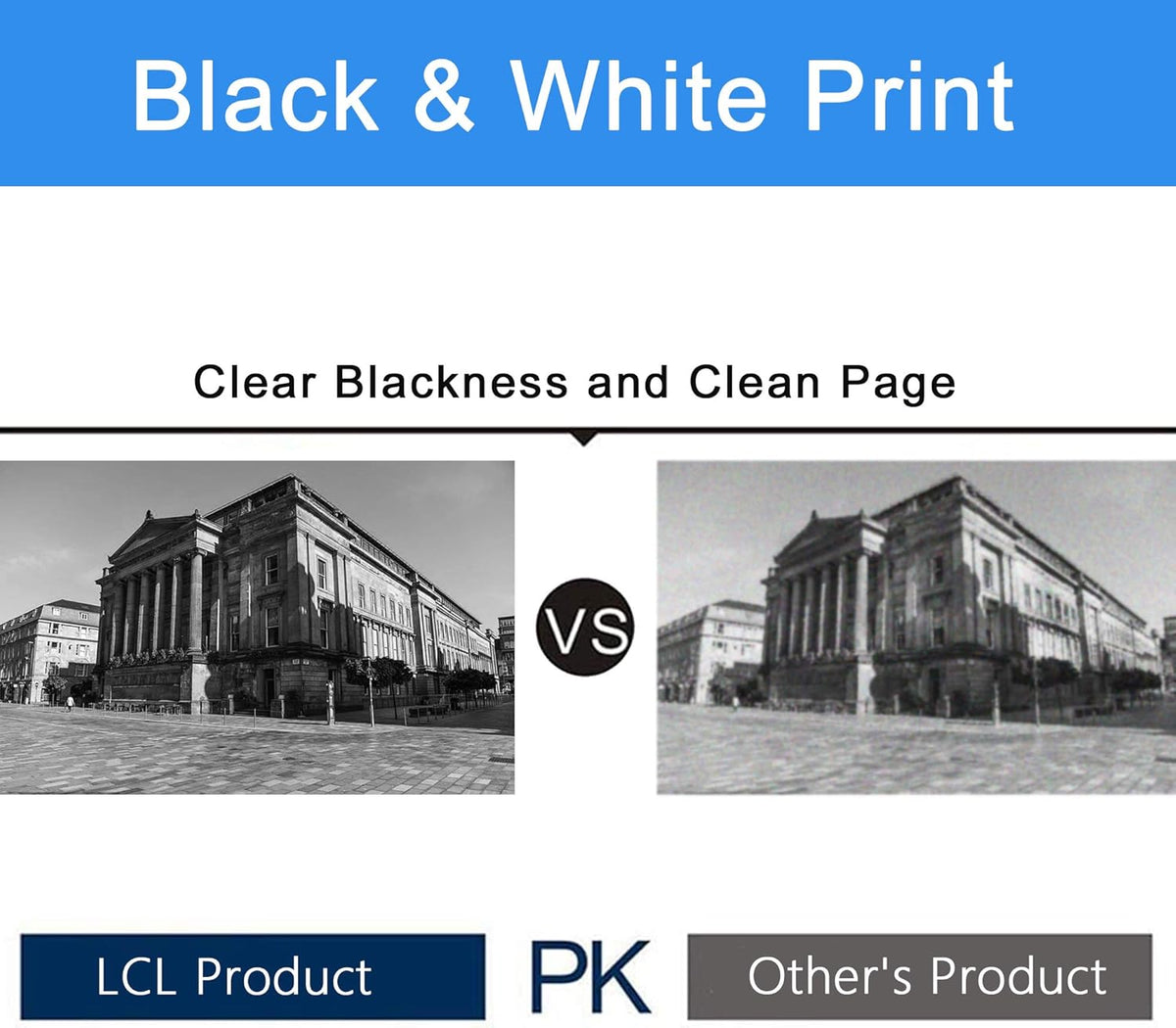 Compatible Toner Cartridge Replacement 4-Pack KCMY L122