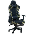 Camouflage Racing Style PU Leather Gaming Chair H73200