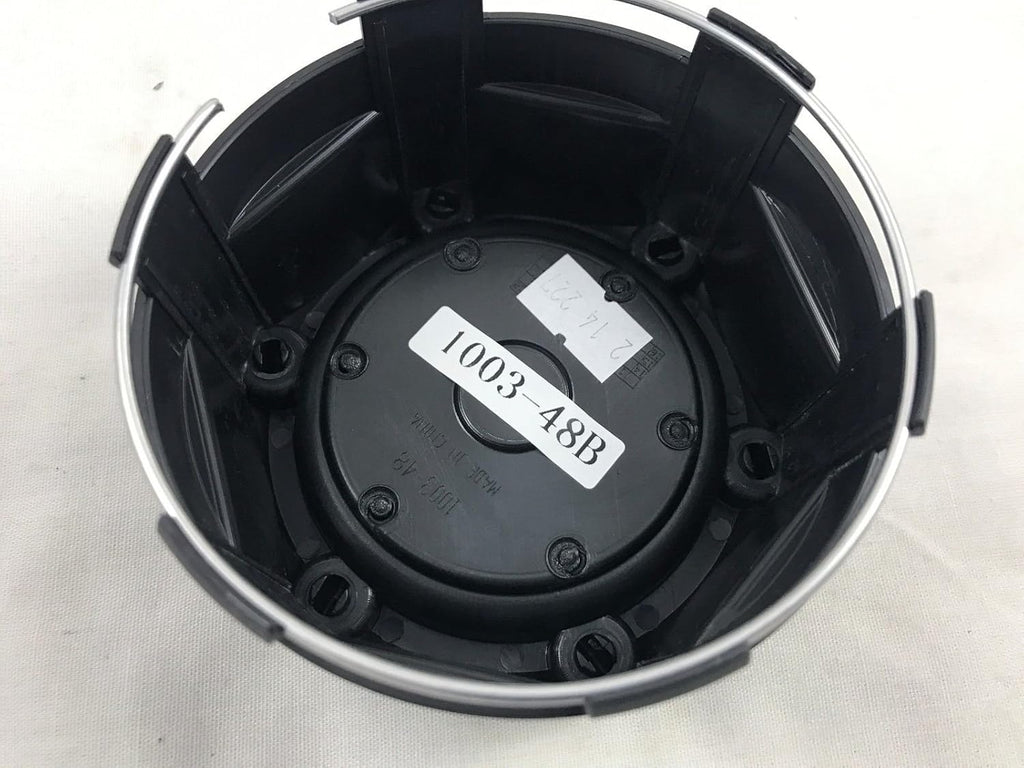 Matte Black Custom Wheel Center Cap Pack of 2 B156