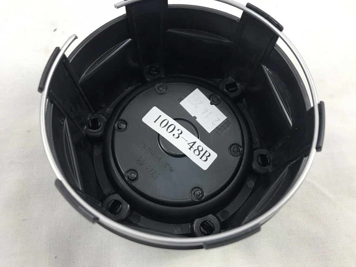 Matte Black Custom Wheel Center Cap Pack of 2 B156
