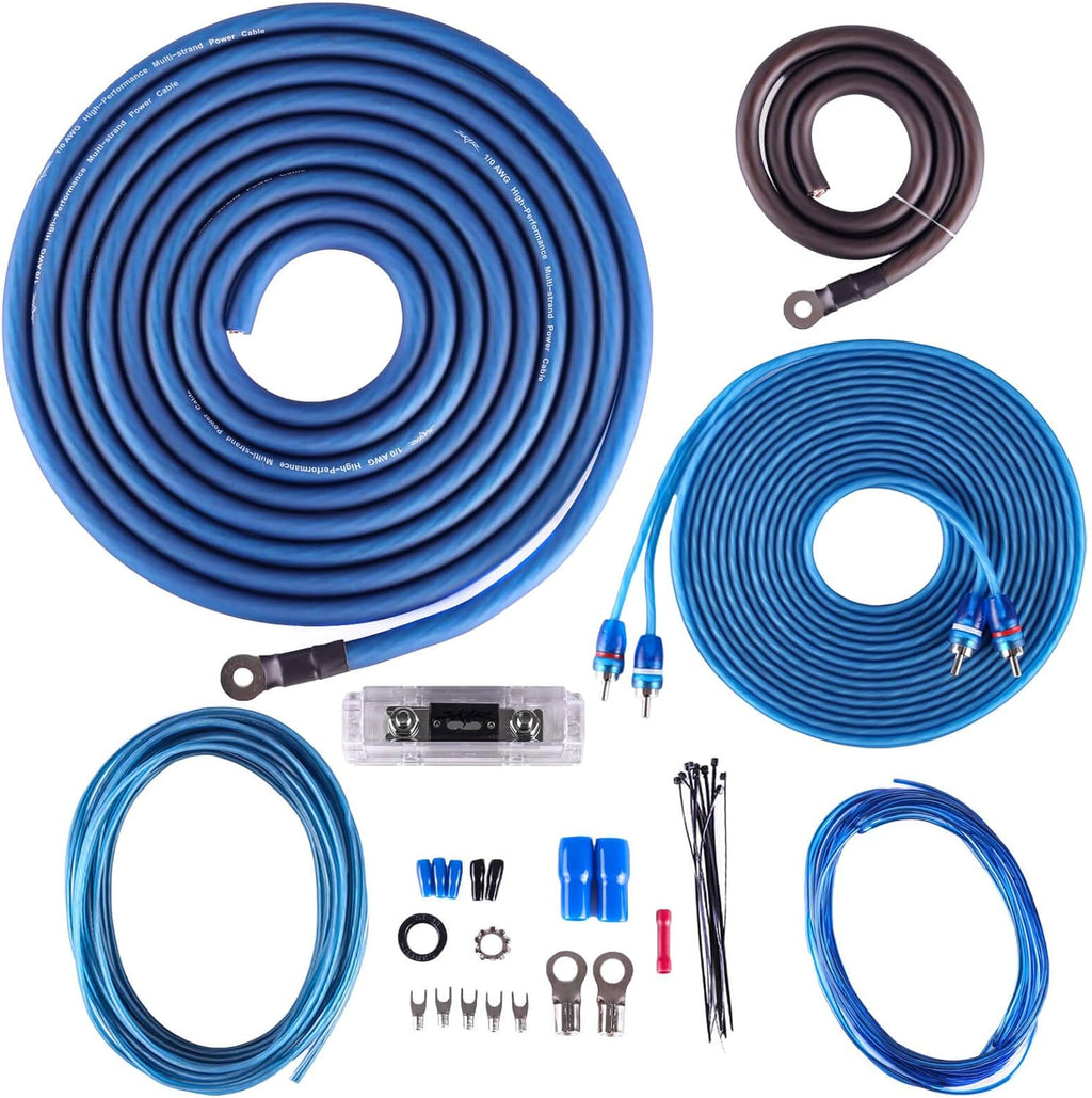 1/0 Gauge CCA Amplifier Installation Wiring Kit V746